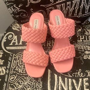 Steve Madden-Daphnee Braided Block Heel Sandal